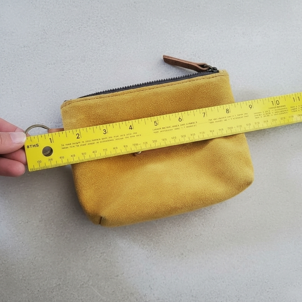 Jeji & Co Merigold Italian Leather Suede Clutch Bag - Picture 9 of 11